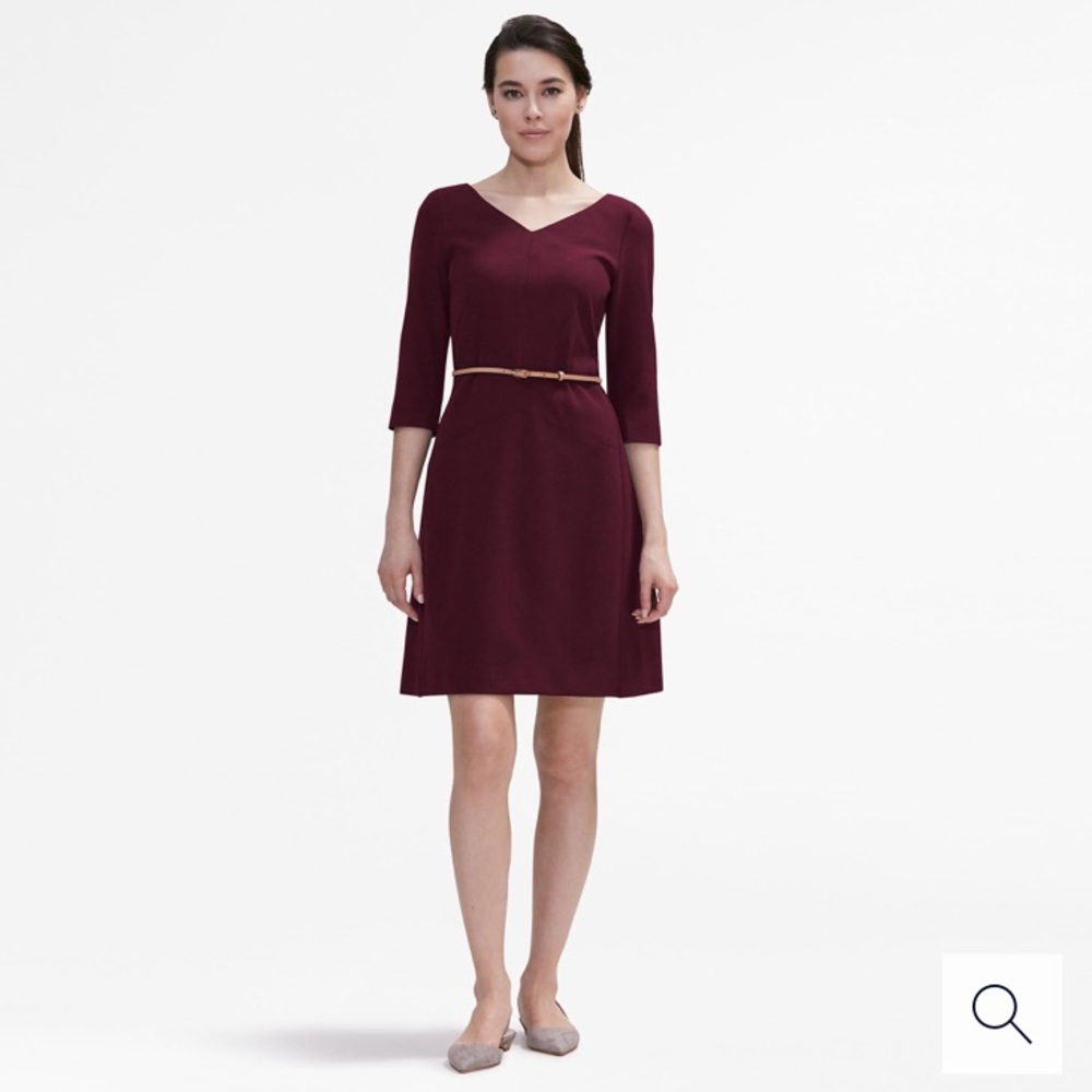 M.M. La Fleur The Alexandra 2.0 Dress in Claret